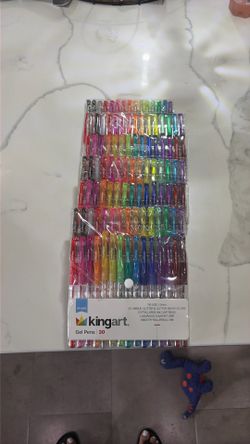 King Art Gel Pens 30 count  each/ 4 packs