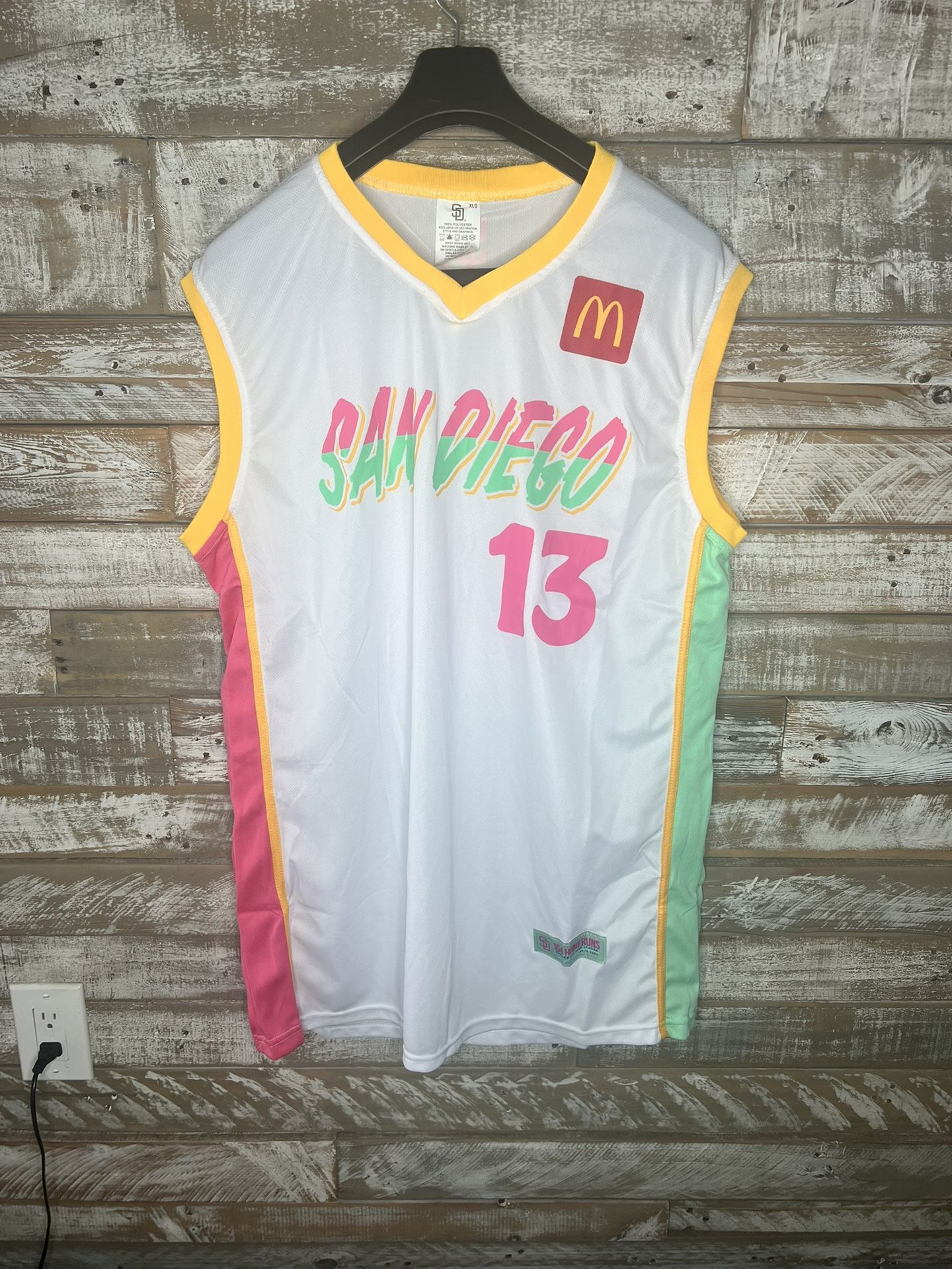 Manny Machado city connect Limited basketball jersey XL