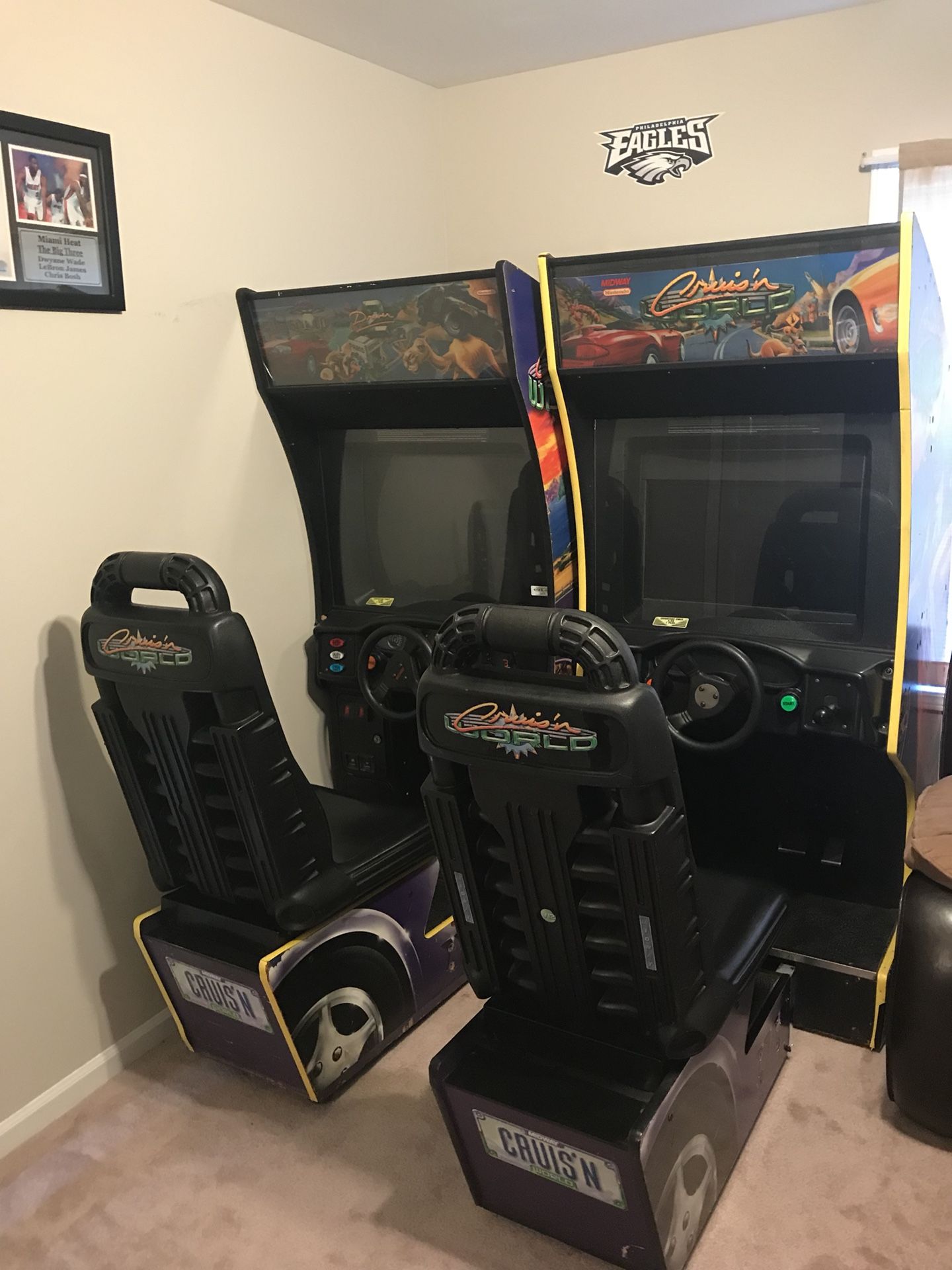 Dual Cruis'n World sit-down Arcade driving games for Sale in Dumfries, VA -  OfferUp