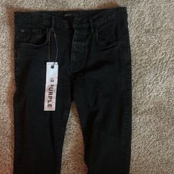 Purple Jean Black