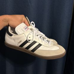 Adidas White Sambas