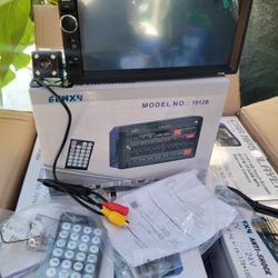car stereo with screen and camera 