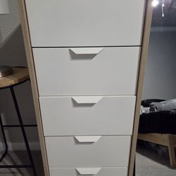 Cube Tall Dresser 5 Drawer