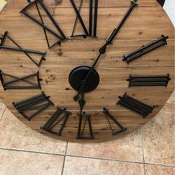 Wooden Clock