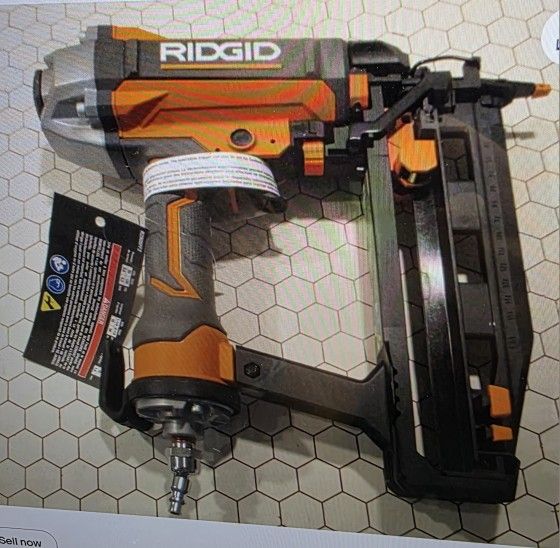 Ridgid straight finishing nailer New