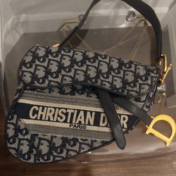 Christian dior saddle bag