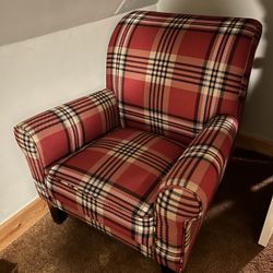 Plaid Armchair