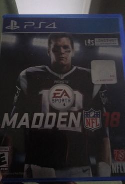 MADDEN FOR PS4