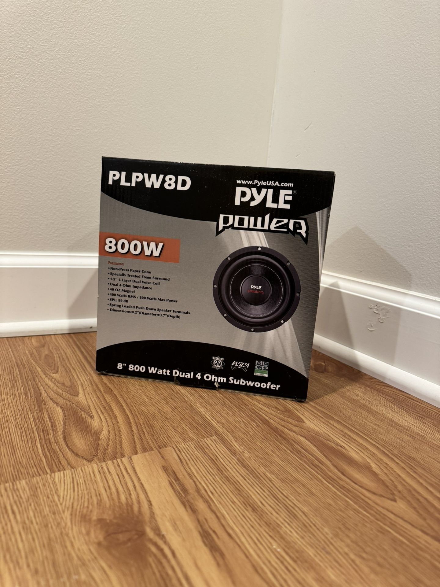 Pyle Power 800w Subwoofer 