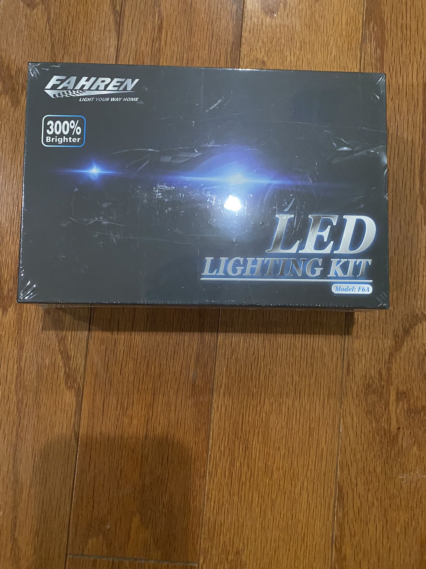 Fahrenheit H11 H9 H8 Headlight Bulbs, 60 W 10000 Lumens super Bright LED Headlight conversion Kit 6500k cool White Ip68 Waterproof 