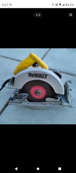 DeWalt circular saw