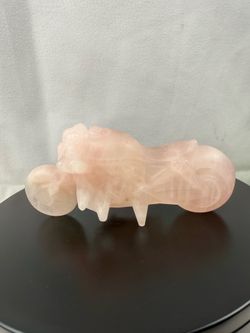 Crystal Rose Quartz Motorcycle