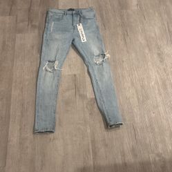 Light Blue Purple Brand Jeans 