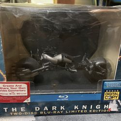 The Dark knight Limited Edition Blu-Ray Batcycle