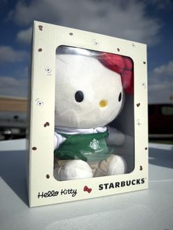 Hello Kitty Starbucks Plushie