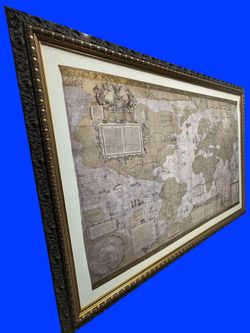 Wall Art  1587/1637 Orbis Terrae