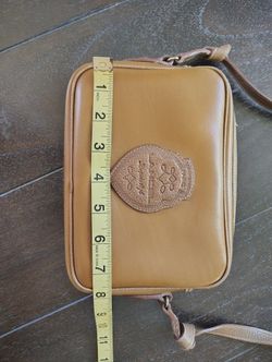 Vintage Lancel Leather crossbody bag
