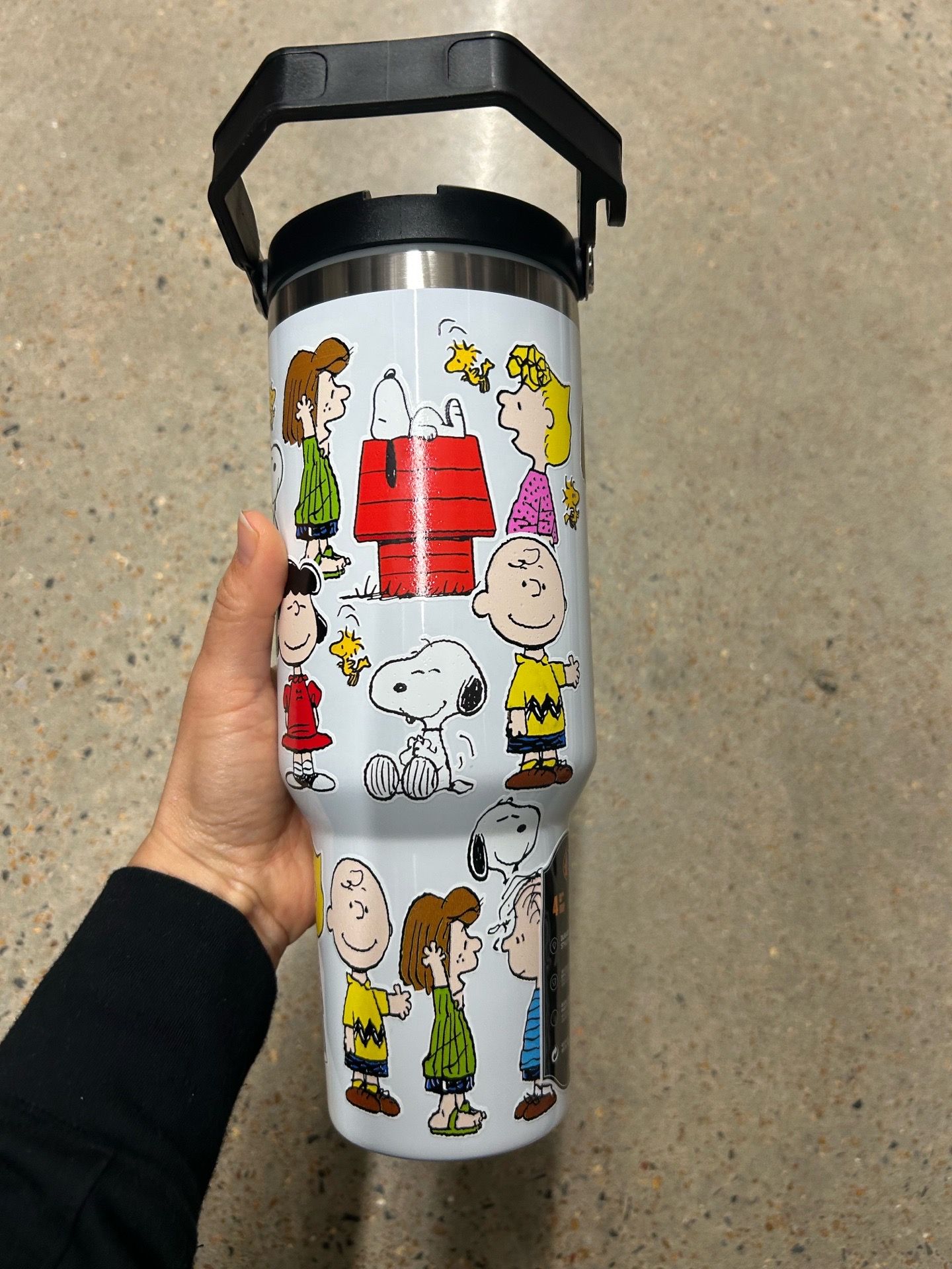 NWT Limited edition Peanuts Snoopy & Friends Insulated Travel Tumbler