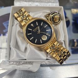 Versace Watch And 10k Ring 