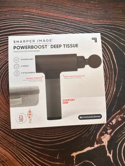 Sharper Image PowerBoost Deep Tissue Percussion Massager