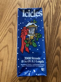 Icicles vintage from 1970s