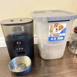 Smart Pet Auto Feeder With Camera 