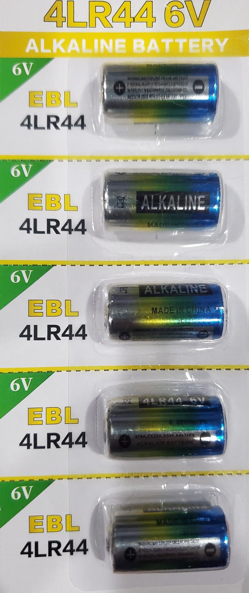4LR44 PX28 28A A544 Alkaline Battery For Canon Ae-1 And Other Photography Cameras 
