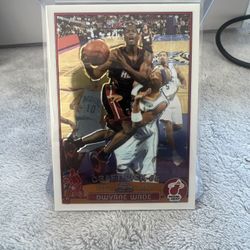 Dwayne Wade Topps Chrome RC 