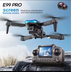 Drone with screen on remote