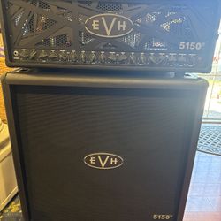 evh stealth 100 guitar head amp and cab 