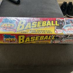 Topps 1991 Complete Box Sealed $65 If U Know What Cards Inside To Graded U Make More Back Pick Up In Fontana