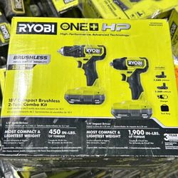 Ryobi 18v HP Combo