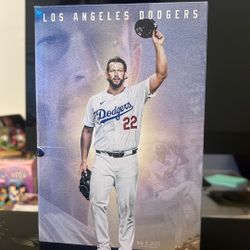 2025 Dodgers Bobblehead Clayton Kershaw -3000 Career Strikeouts 