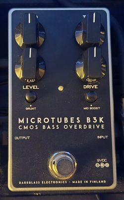 Darkglass Microtubes B3K Bass Overdrive Pedal