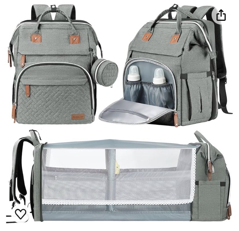 Derstuewe Baby Diaper Bag Backpack