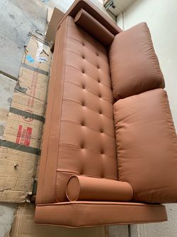 Leather sofa