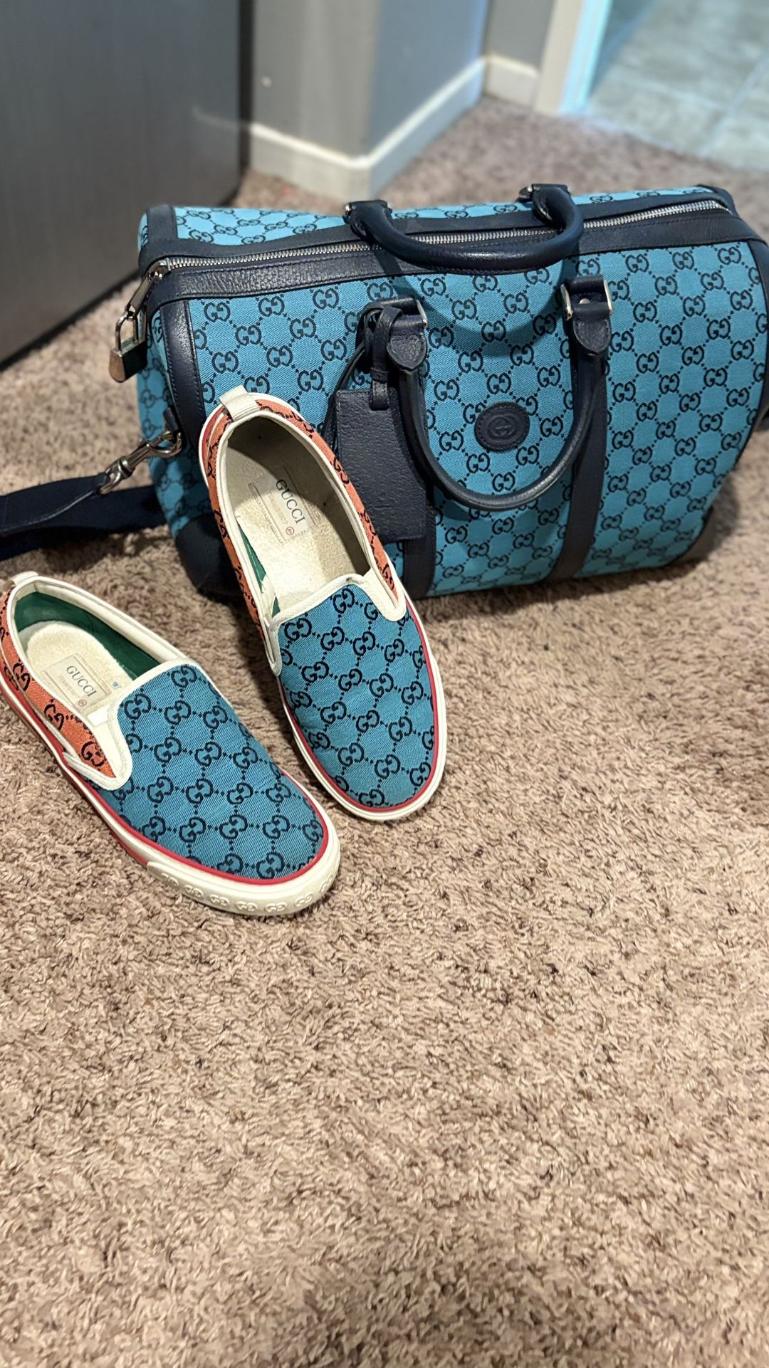 Gucci Bag Wit the Matching Shoes