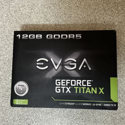 Evga GTX Titan X Graphics Card