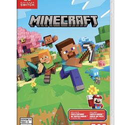 Minecraft (Nintendo Switch) – Loose Game Cartridge – Tested & Workshop 