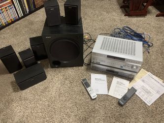 Sony DVD Home Theatre System & Sony DVD Video Cassette Recorder