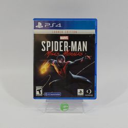 Marvel Spiderman: Miles Morales [Launch Edition] (Sony PlayStation 4 PS4, 2020)