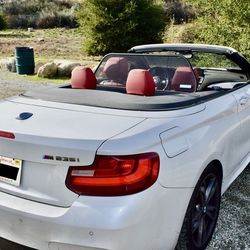 BMW M235i Convertible Wind Deflector/ Windscreen