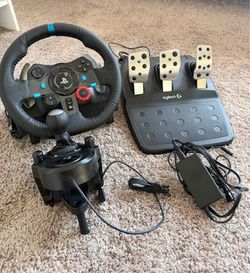 Racing Wheel Logitech + Shifter