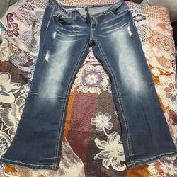 Cowboy Boy Cut Jeans Size 20