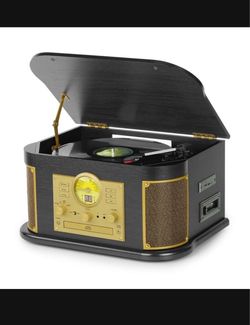 Vintage Bluetooth Record Player / Multimedia Turntable -  Retails over $350