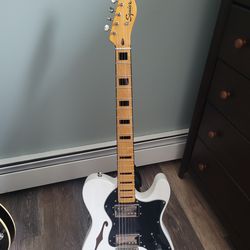 24 Squire Guitar Classic Vibe 70s Thinline Telecaster