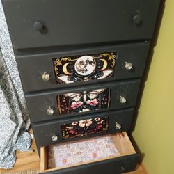 Little Black Dresser $100