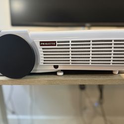 Portable Mini Projector – PRAVETTE Home Theater (Supports 4K/1080P) 