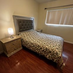 Full Bedroom Set (free Tv And Lamp)