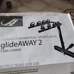 Bike  Rack glideAWAY 2 Elite / Four Bike Carrier

. 